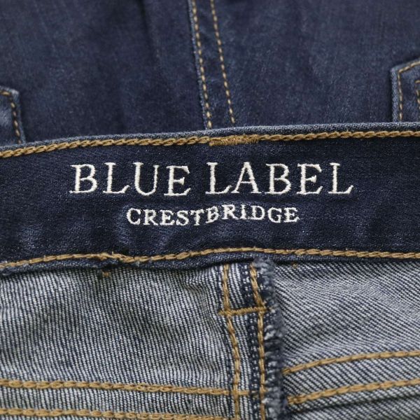 BLUE LABEL CRESTBRIDGE ブルーレーベル クレストブリッジ ストレッチ♪ スキニー デニム パンツ ジーンズ Sz.36 レディース　K4B00321_4#R_画像7