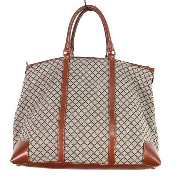 イタリア製★ GUCCI グッチ 通年 ディアマンテ キャンバス レザー ボストン トート バッグ Sz.F　レディース　K4G00051_4#U_画像6