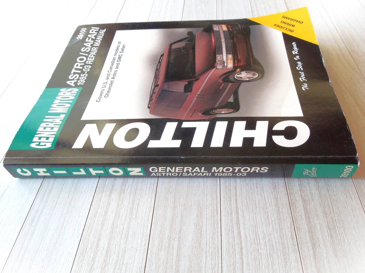 ◆整備書 修理 マニュアル◆CHILTON チルトン◆GM CHEVROLET ASTRO シボレー アストロ◆GMC SAFARI サファリ◆'85 thru '03◆中古◆の画像5