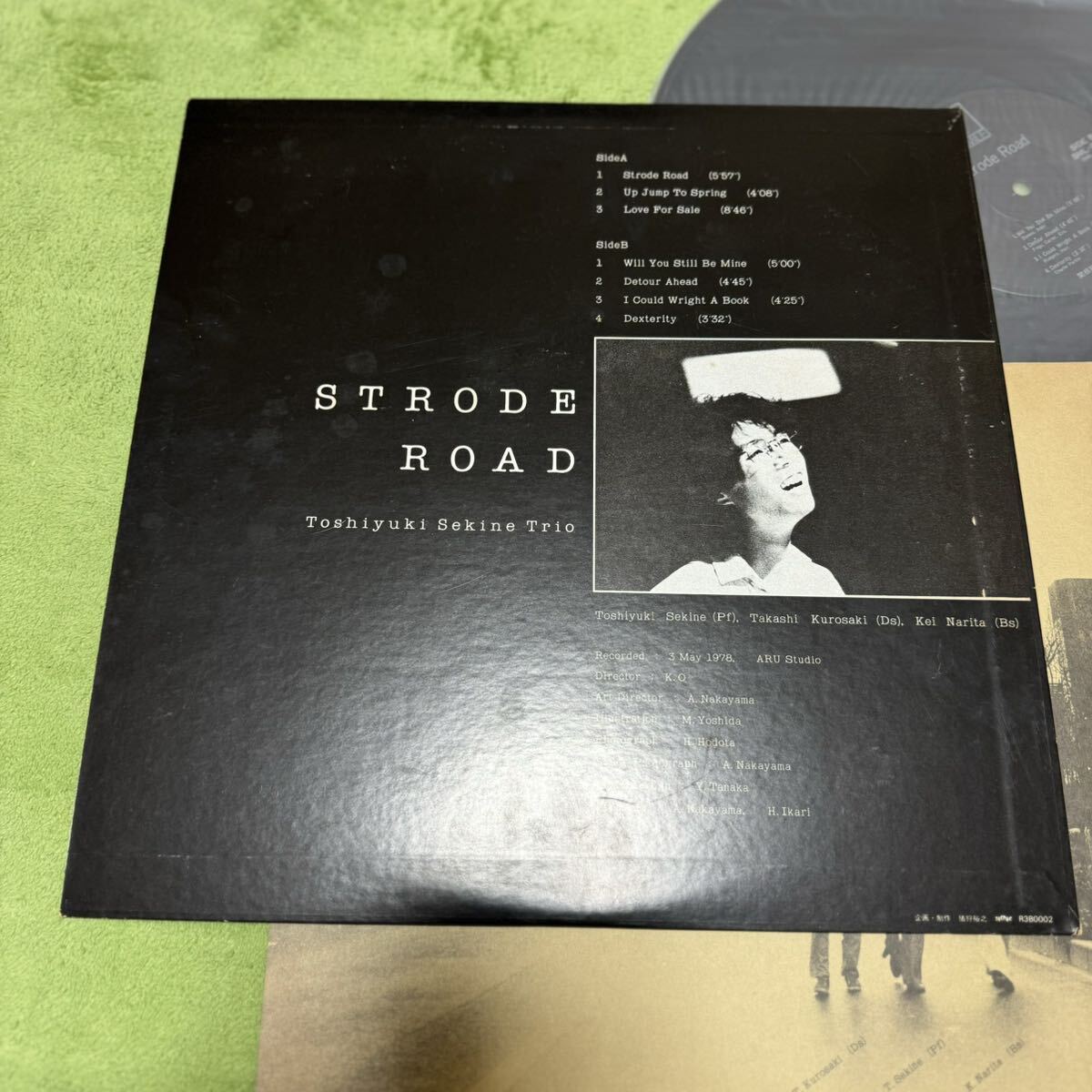 LP オリジナル 和ジャズ！関根敏行 / STRODE ROAD / Japanese jazz SML002 美品の画像3