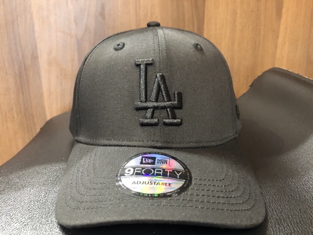 ニューエラ キャップ NEW ERA CAP LAドジャース ブラック　黒　系　フリーサイズ_画像2