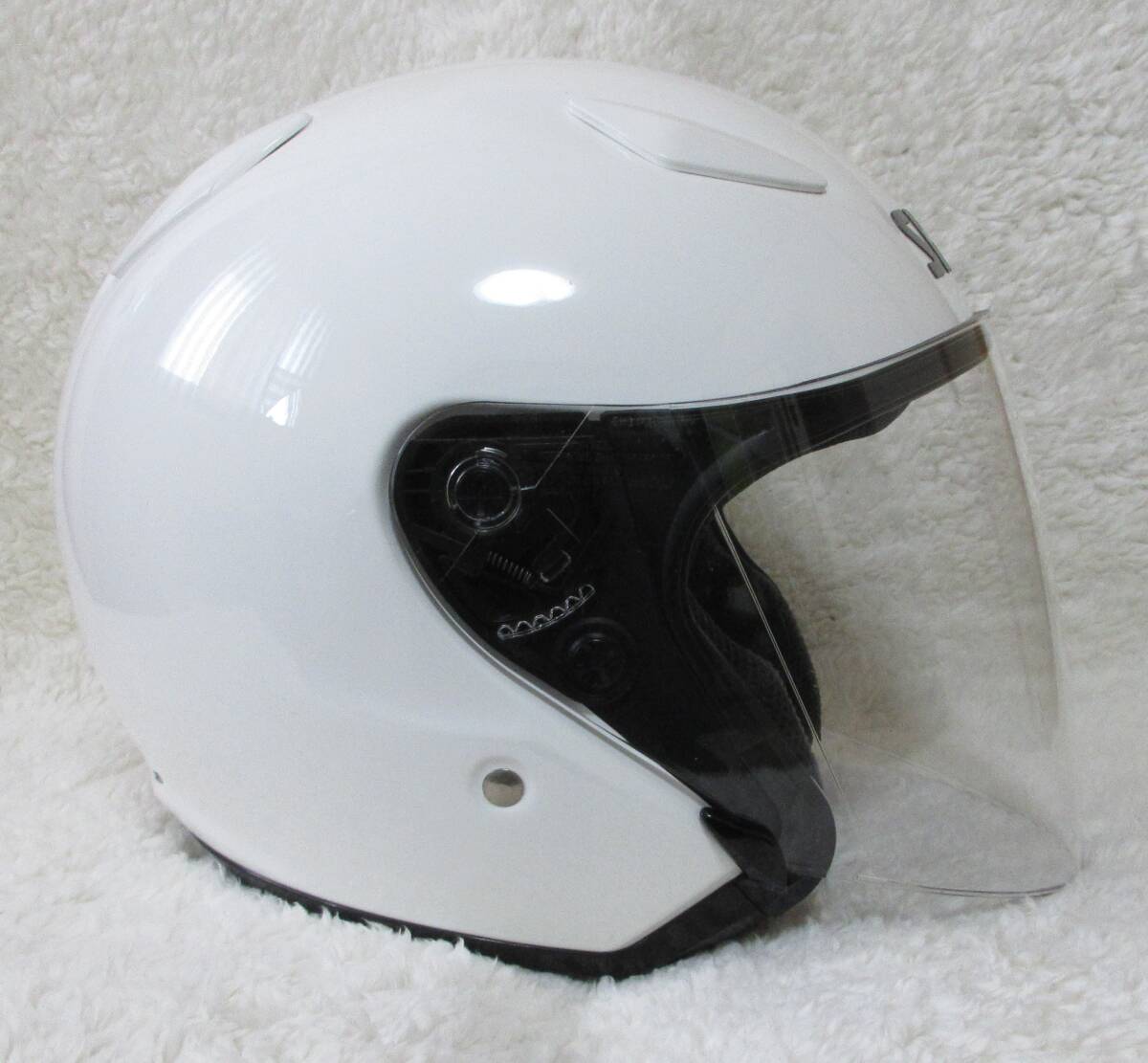shoei ショウエイ オープンフェイスヘルメット ジェットヘルメット j-stream ホワイト Mサイズの画像5