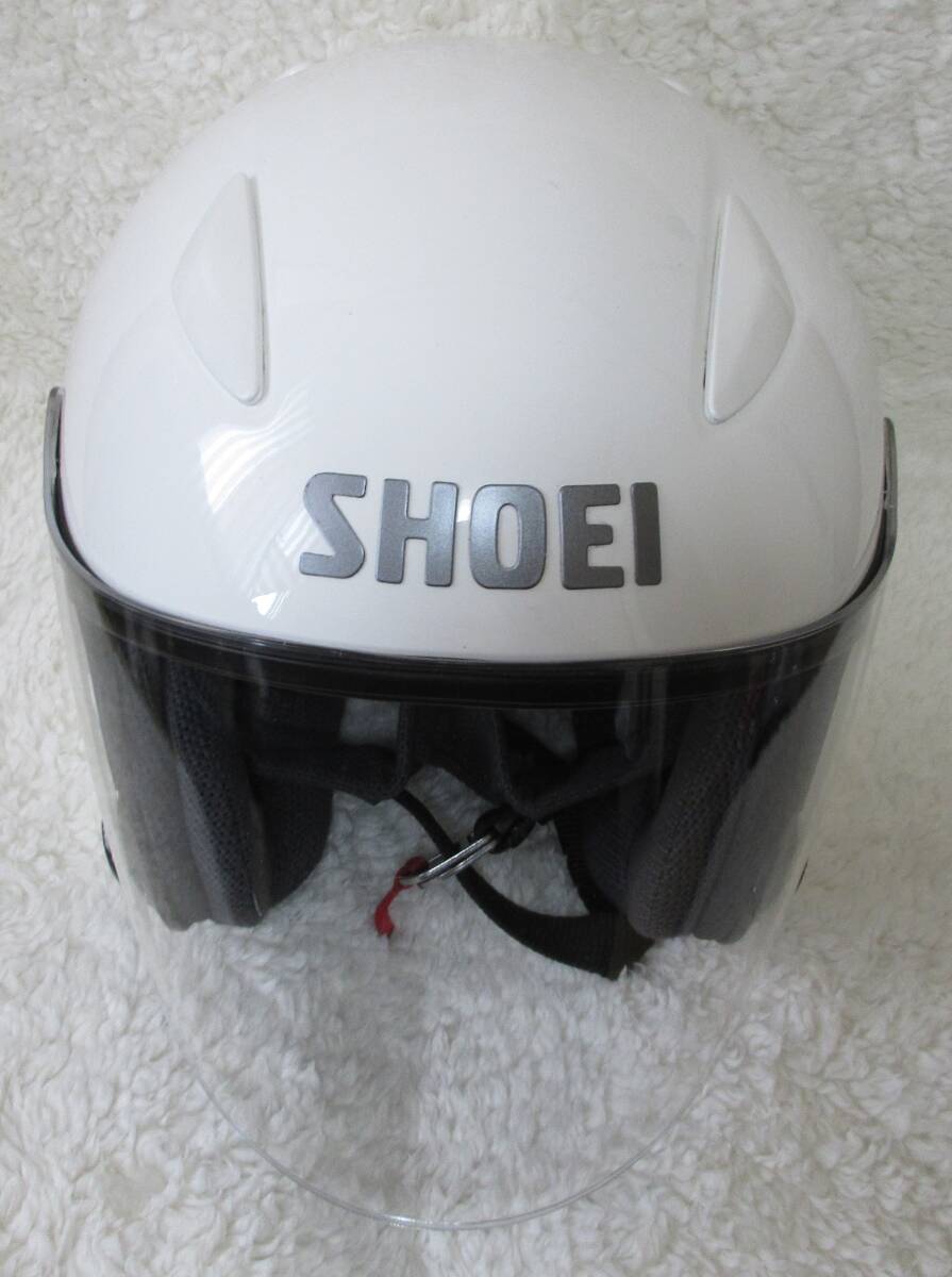 shoei ショウエイ オープンフェイスヘルメット ジェットヘルメット j-stream ホワイト Mサイズの画像6