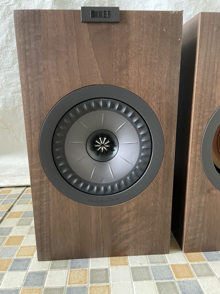 KEF Q350 ウォルナット ブックシェルフ スピーカー ハイレゾ対応 /2本 /2-wayブックシェルフ スピーカー_画像2