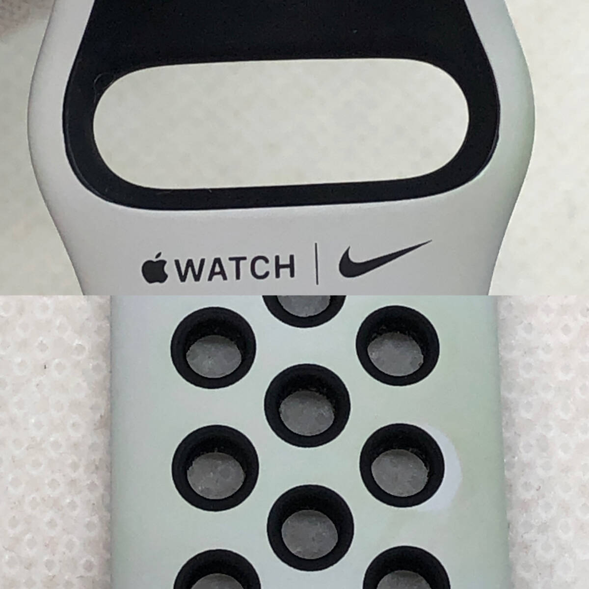 Apple Watch アップルウォッチ Series SE 第1世代 40mm Nike ナイキ スポーツバンド GPSモデル スペースグレイ A2351 画面割れ ロックOFFの画像10