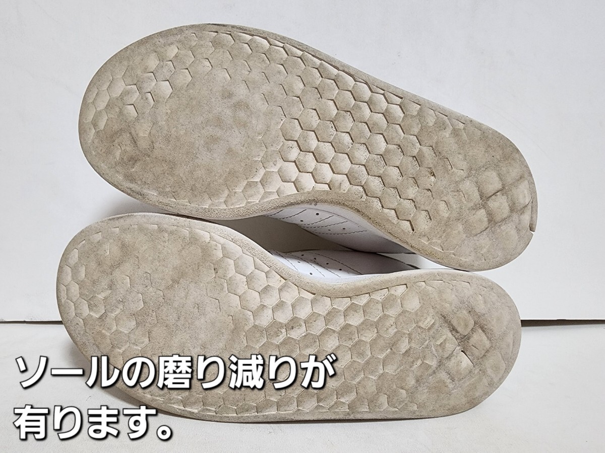 ★◆アディダス◆ａｄｉｄａｓ◆グランドコート ベース◆GRAND COURT BASE◆EE7904◆ホワイト×ブラック◆２３.５cm◆ＪＣ◆中古品◆★_画像10