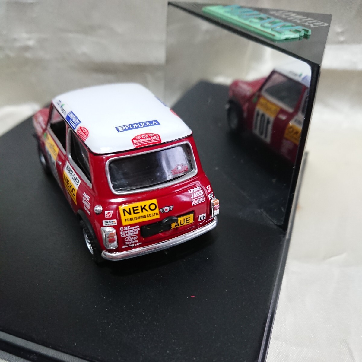 ローバーミニ モンテカルロラリー neko rover mini 101 rallye monte carlo 1999 1/43 vitesseの画像4