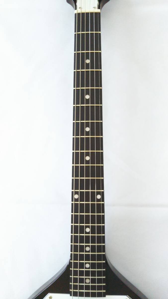 Guitarna RoxyArrow Black Seymour Duncan pickup Gibson タイプ628mm ミディアムスケール の画像4