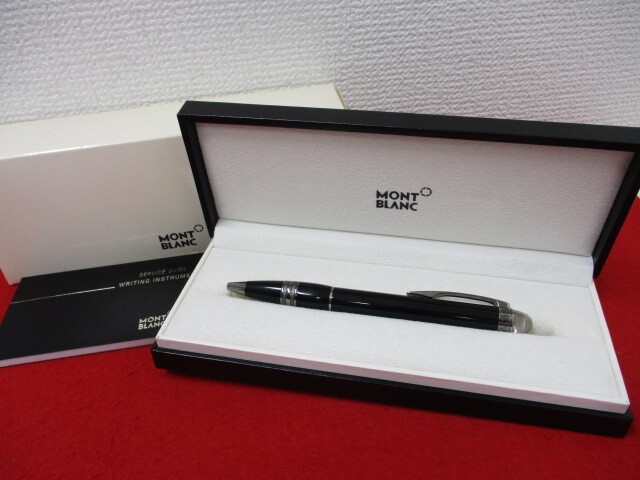 【17477】限定モデル★MONTBLANC モンブラン★ボールペン スターウォーカー MP105657 / ミッドナイトブラック レジン (箱・説明書付き)の画像1