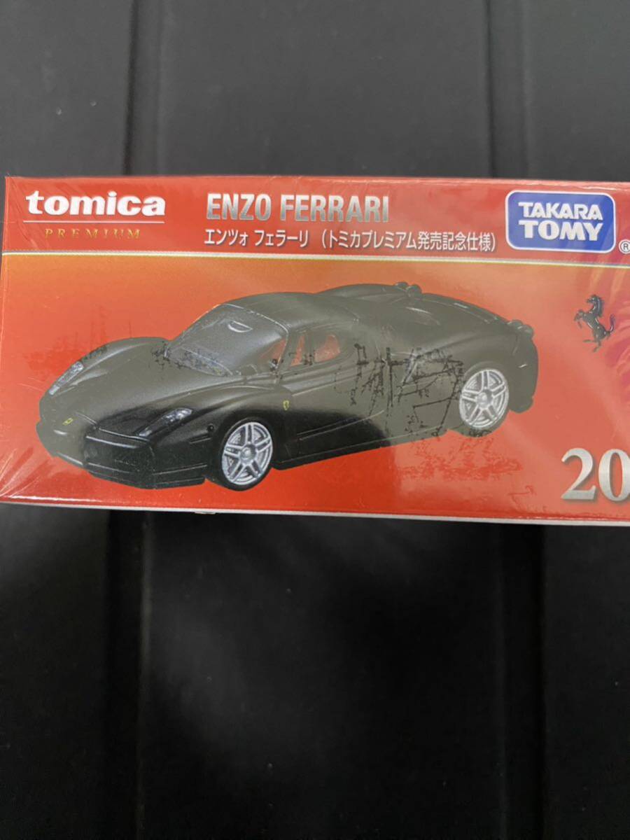 1円から！トミカ TOMICA PREMIUM トミカプレミアム No.20 ENZO FERRARI エンツォフェラーリ トミカプレミアム 発売記念仕様 ブラックの画像2