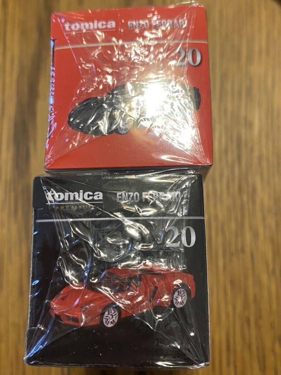 1円から！トミカ TOMICA PREMIUM トミカプレミアム No.20 ENZO FERRARI エンツォフェラーリ トミカプレミアム 通常 発売記念仕様 2個セット