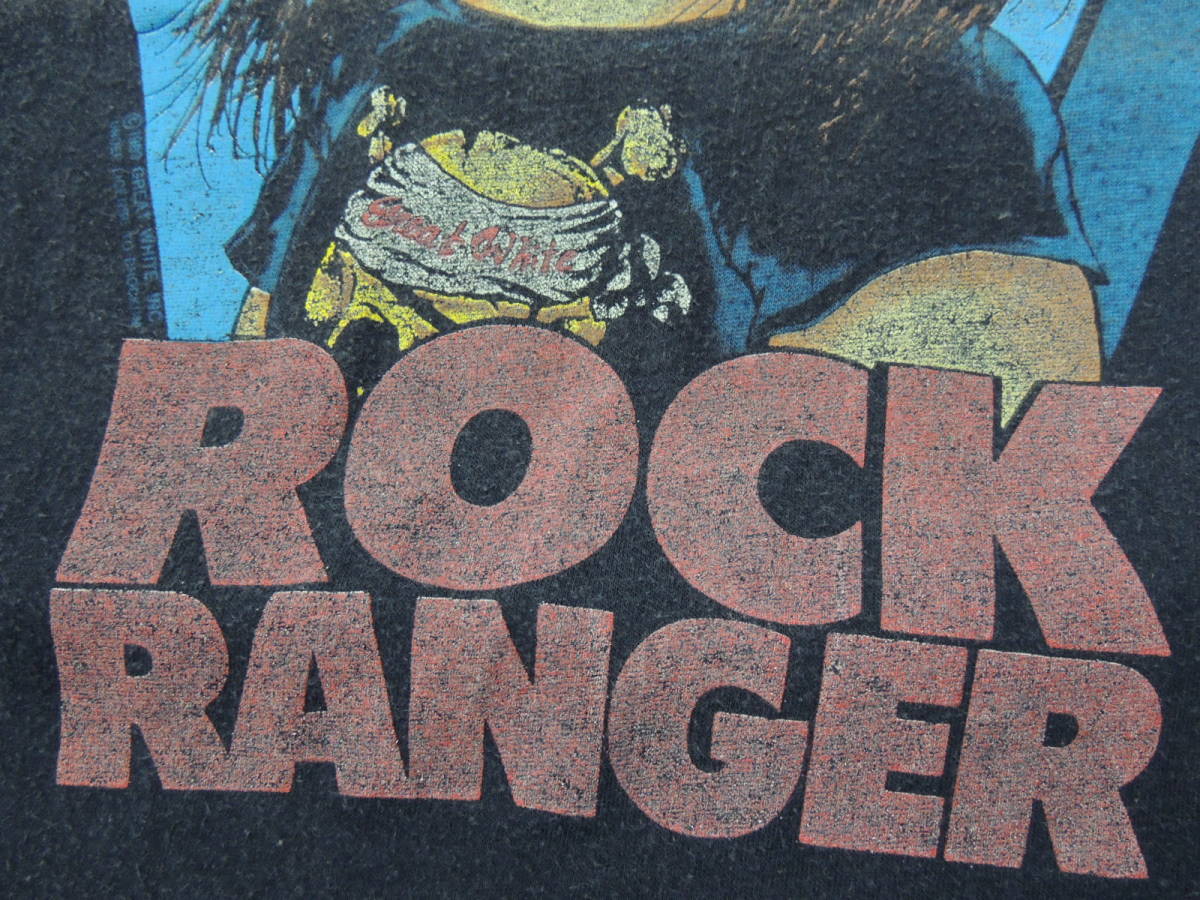 ★ 80S ビンテージ 1989年 グレートホワイト GREAT WHITE ROCK RANGER TOUR 1989 TEE Tシャツ 80'S VINTAGE オリジナル_画像4