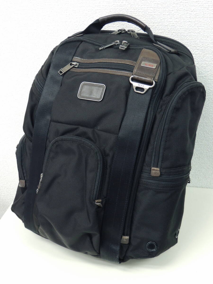 ★トゥミ TUMI 22382HKH ALPHA BRAVO Kingsville Deluxe Brief Pack バリスティックナイロン ノートPC収納 ビジネス バックパック リュック_画像1