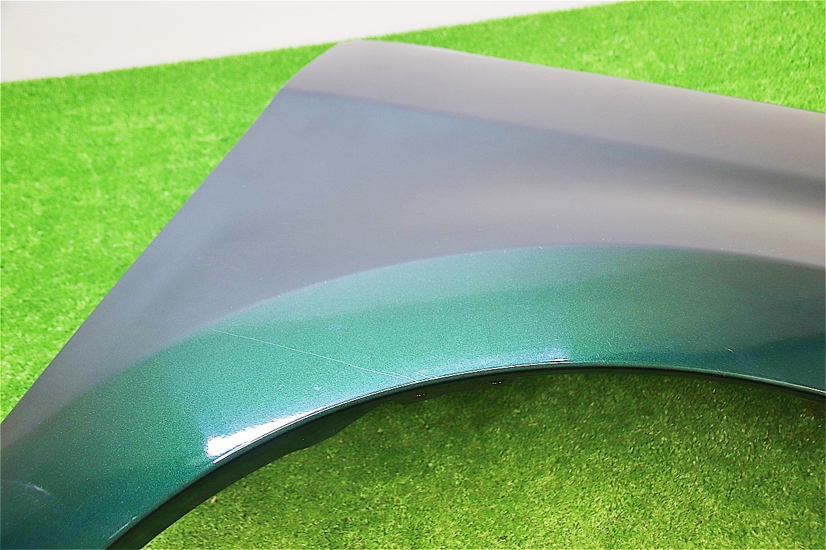 G Toyota M700A M710A Passo mo-da original front fender right right side driver`s seat side 53811-B1250 dark emerald mica G58 turn signal hole less 