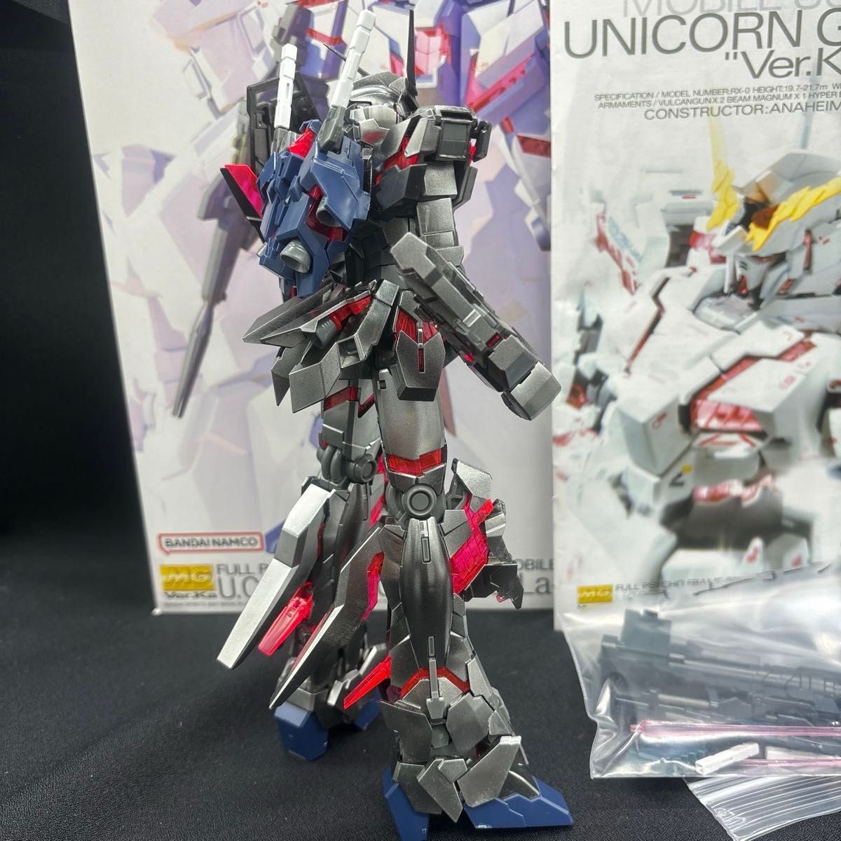 ぱち組 ほぼ全塗装 ガンプラ MG ユニコーンガンダムver.ka