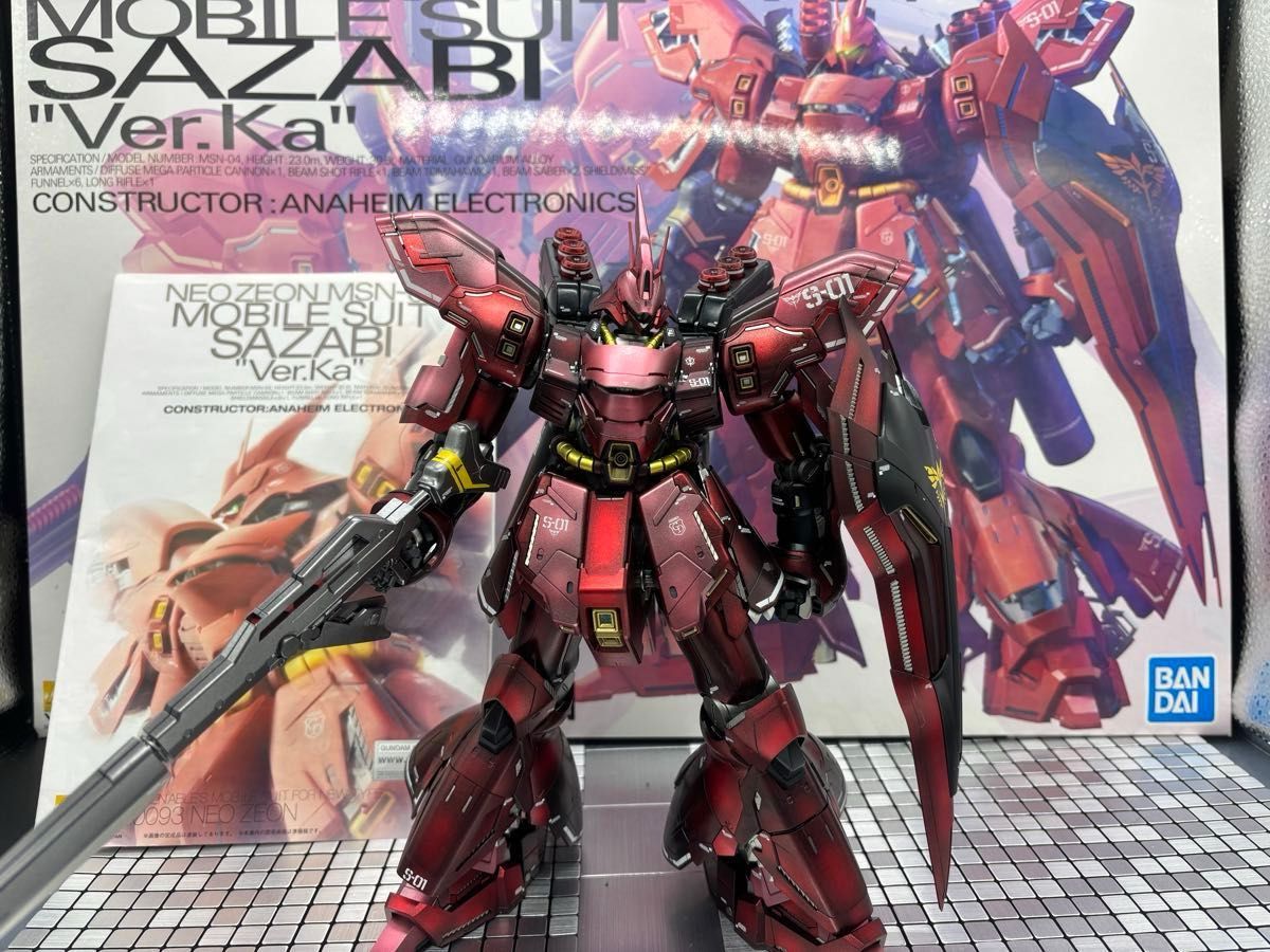 全塗装完成品 MG サザビーVer Ka|Yahoo!フリマ(旧PayPayフリマ) 全塗装完成品 MG サザビーVer Ka|Yahoo!フリマ(旧PayPayフリマ)
