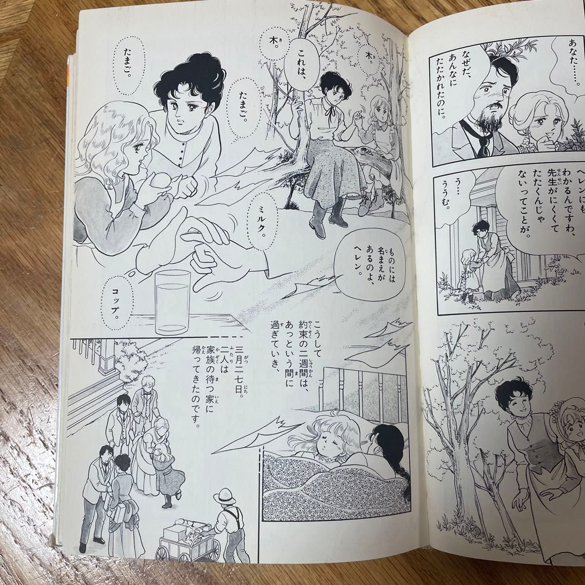 ヘレン・ケラー 漫画 まんが 小学館 