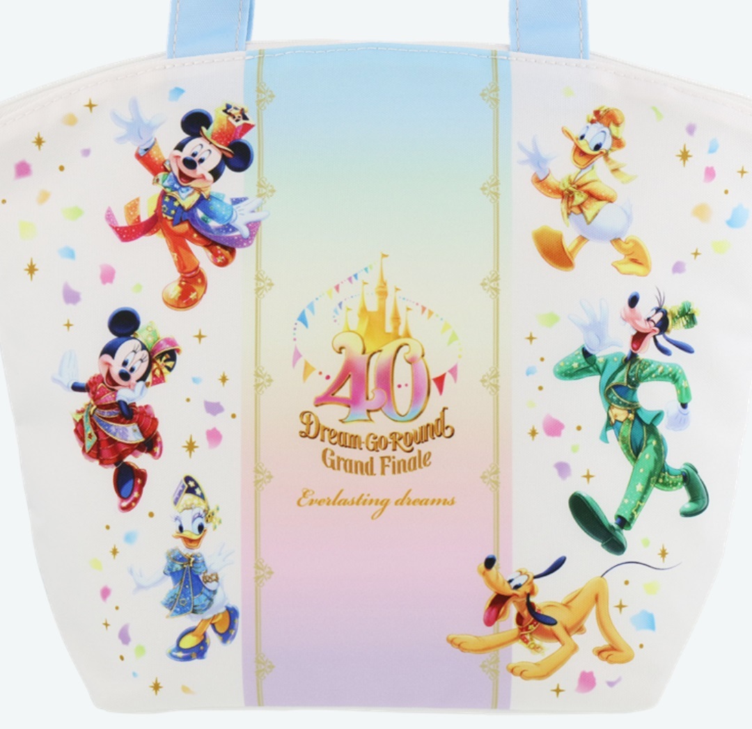 スーベニアランチバッグ ２個セット 40周年 ディズニー ランチケース トートバッグ TOKYO DISNEY RESORT