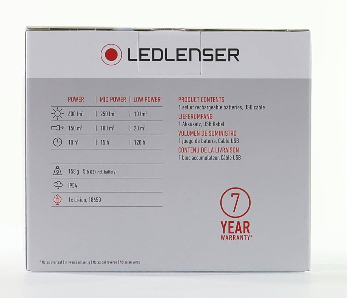 ★Ledlenser(レッドレンザー) 防水機能付 H8R LEDヘッドライト USB充電式【正規品】_画像9