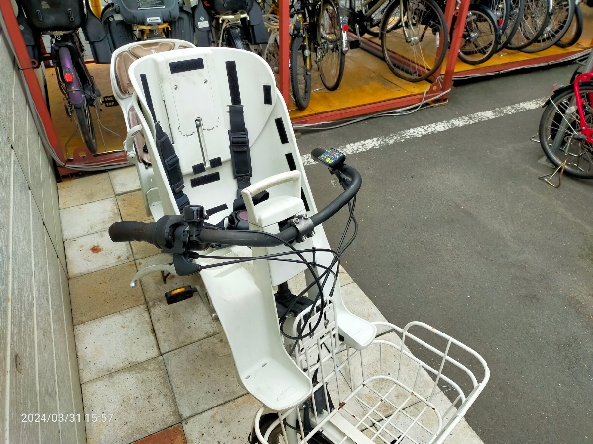 ブリヂストン ビッケ bikke BM0C37 電動アシスト自転車 20インチ 2014年 内装3段変速 (バッテリー・充電器付) 整備済 B3033101の画像4