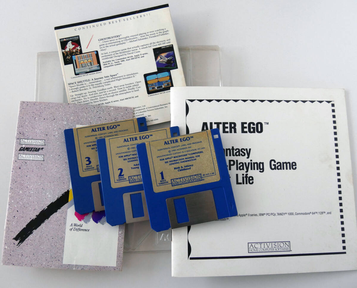 MAC版　Alter Ego Male Version Activision社　中古品_画像3