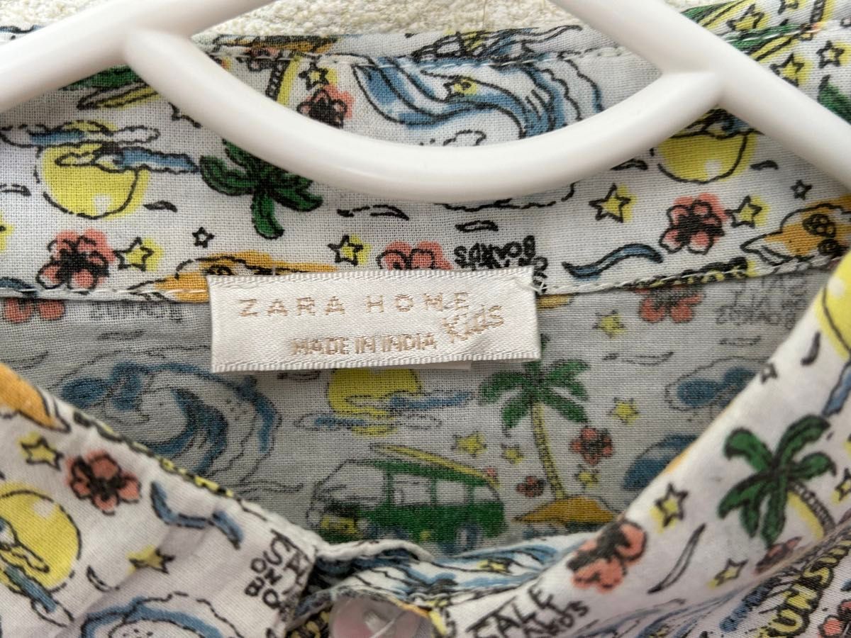 ZARA HOME Kids セットアップ 3-4YEARS 104cm 100 110 ザラホーム アロハズボン 子供服 中古