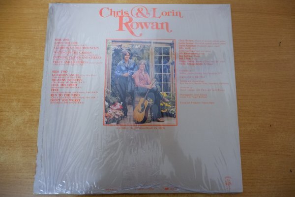 P3-062＜LP/伊盤/美品＞Chris & Lorin Rowan / Livin' The Lifeの画像2