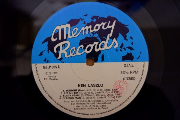 P3-154＜LP/伊盤＞Ken Laszlo / MELP005の画像4