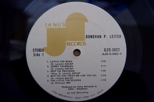 P3-254＜2枚組LP/US盤＞Donovan / Donovan P. Leitchの画像5