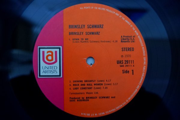 P3-303＜LP/UK盤/美盤＞Brinsley Schwarz / UAS29111_画像5