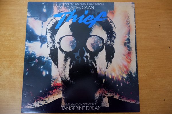 Q3-254＜LP/US盤/美盤＞タンジェリン・ドリーム Tangerine Dream / Thief (Original Motion Picture Soundtrack)の画像1