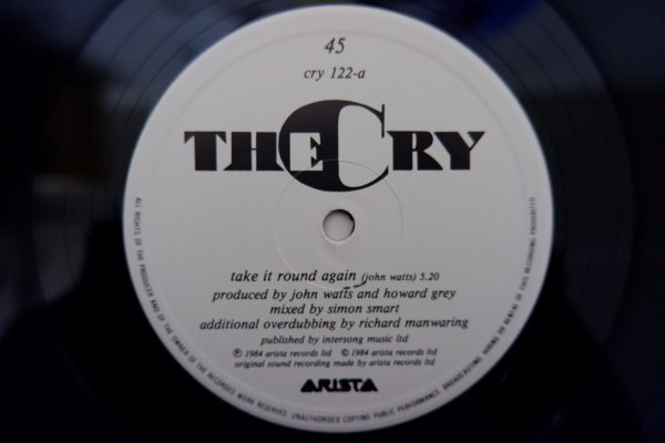 Q3-310＜12inch/cry122＞The Cry / Take It Round Again_画像3