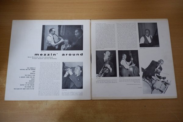S3-043＜LP/US盤＞Mezz Mezzrow And His Swing Band And Frankie Newton And His Orchestra / Mezzin' Around With Mezzrow And Newton_画像3