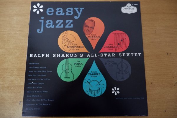 S3-068＜LP/UK盤＞Ralph Sharon's All-Star Sextet / Easy Jazzの画像1