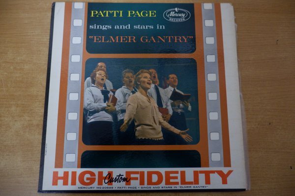 S3-097＜LP/US盤＞パティ・ペイジ Patti Page / Patti Page Sings And Stars In Elmer Gantryの画像1