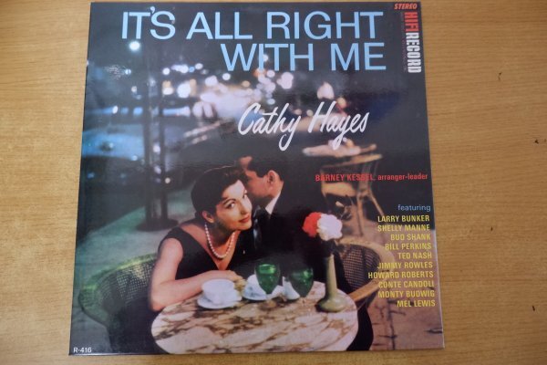 S3-122＜LP/スペイン盤/美品＞Cathy Hayes / It's All Right With Meの画像1