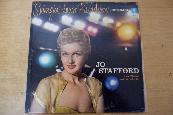 S3-140＜LP/US盤＞ジョー・スタッフォード Jo Stafford / Swingin' Down Broadwayの画像1