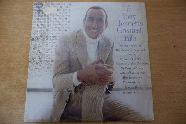 S3-202＜LP/US盤/美盤＞トニー・ベネット Tony Bennett / Tony Bennett's Greatest Hits Volume IV_画像1