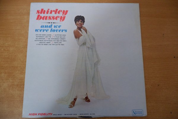 S3-203＜LP/US盤＞シャーリー・バッシー Shirley Bassey / And We Were Lovers_画像1