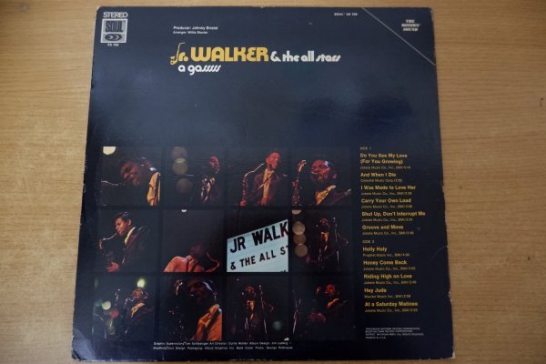 S3-212＜LP/US盤＞Jr. Walker & The All Stars / A Gasssssの画像2