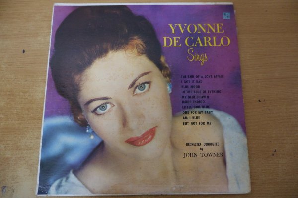 S3-261＜LP/US盤＞Yvonne De Carlo / Yvonne De Carlo Singsの画像1