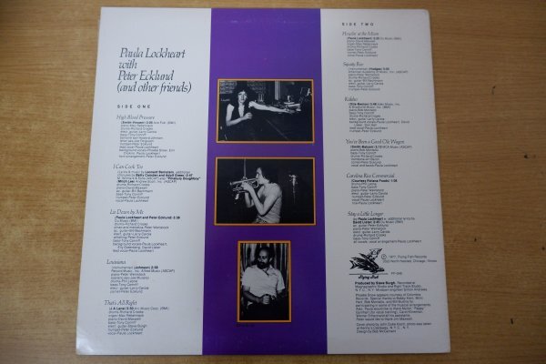 S3-275＜LP/US盤＞Paula Lockheart / Paula Lockheart With Peter Ecklund (And Other Friends)の画像2