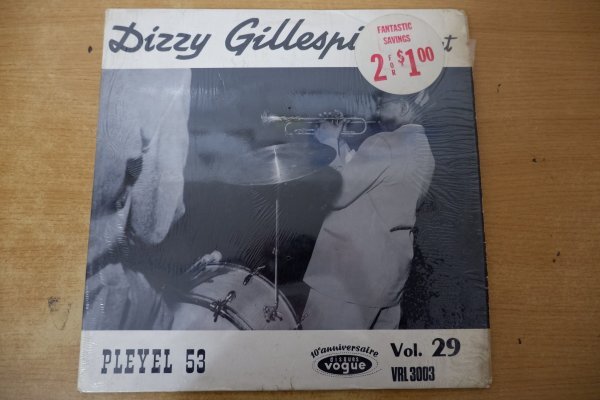 U3-029＜LP/US盤/美盤＞ディジー・ガレスピー Dizzy Gillespie / Dizzy Gillespie Concert Pleyel 53の画像1