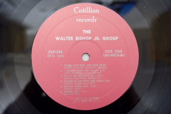 U3-038＜LP/US盤/美品＞The Walter Bishop Jr. Group / Summertimeの画像4