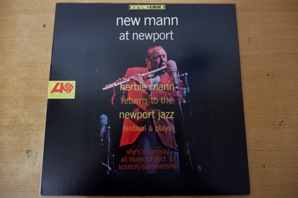 U3-044＜LP/US盤＞ハービー・マン Herbie Mann / New Mann At Newport_画像1