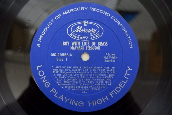U3-096＜LP/US盤＞メイナード・ファーガソン Maynard Ferguson / Boy With Lots of Brass_画像4