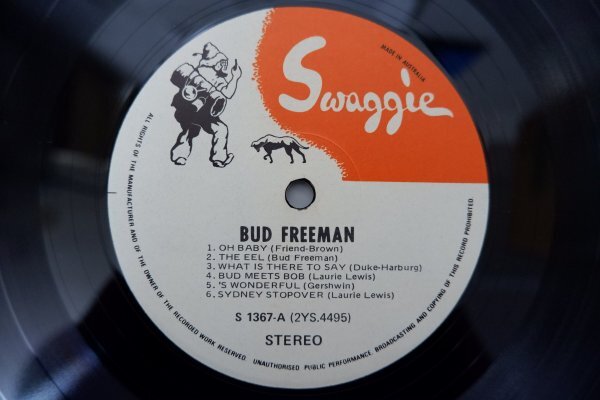 U3-177＜LP/豪盤/美品＞Bud Freeman With Bob Barnard's Jazz Band / S-1367_画像4