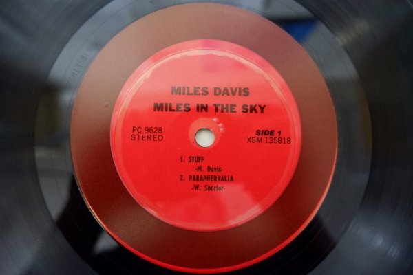 U3-209＜LP/US盤＞マイルス・デイビス Miles Davis / Miles In The Sky_画像4