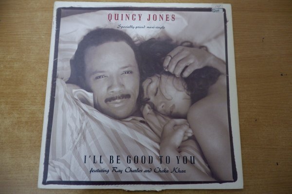 U3-290＜12inch/US盤＞Quincy Jones Featuring Ray Charles And Chaka Khan / I'll Be Good To You_画像1