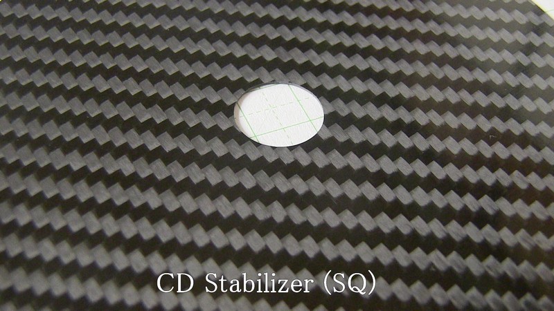 管理番号＝4D075　　ソナー　炭素繊維(ドライカーボン)製　CDスタビライザー 　1枚_画像5